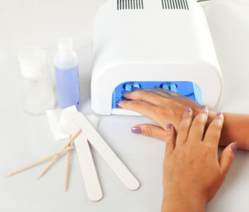 manucure au gel